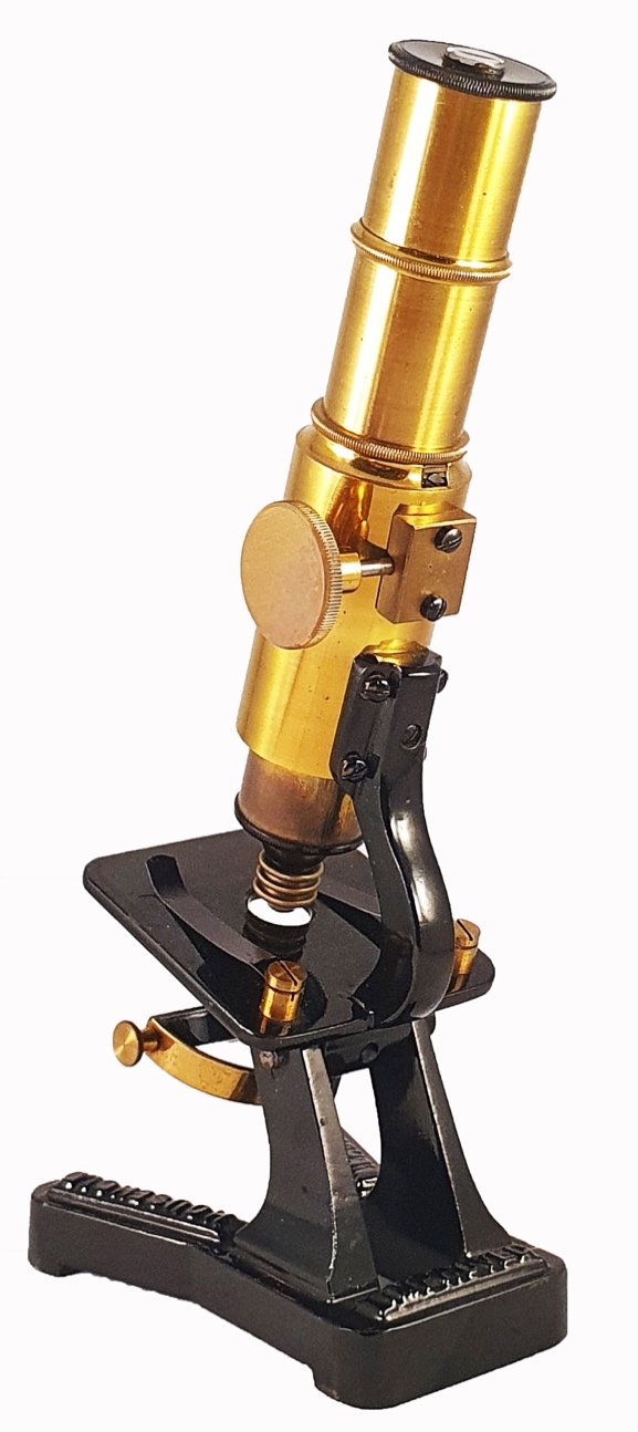 Microscope 191 (unassigned maker; improved household microscope; c. 1900)