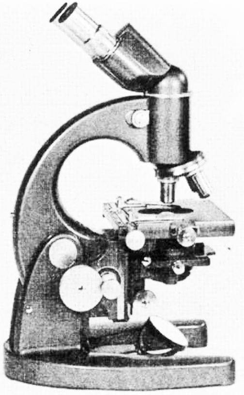 Figure 1. Baker’s series 4 microscope as featured in the 1963 Flatters ...