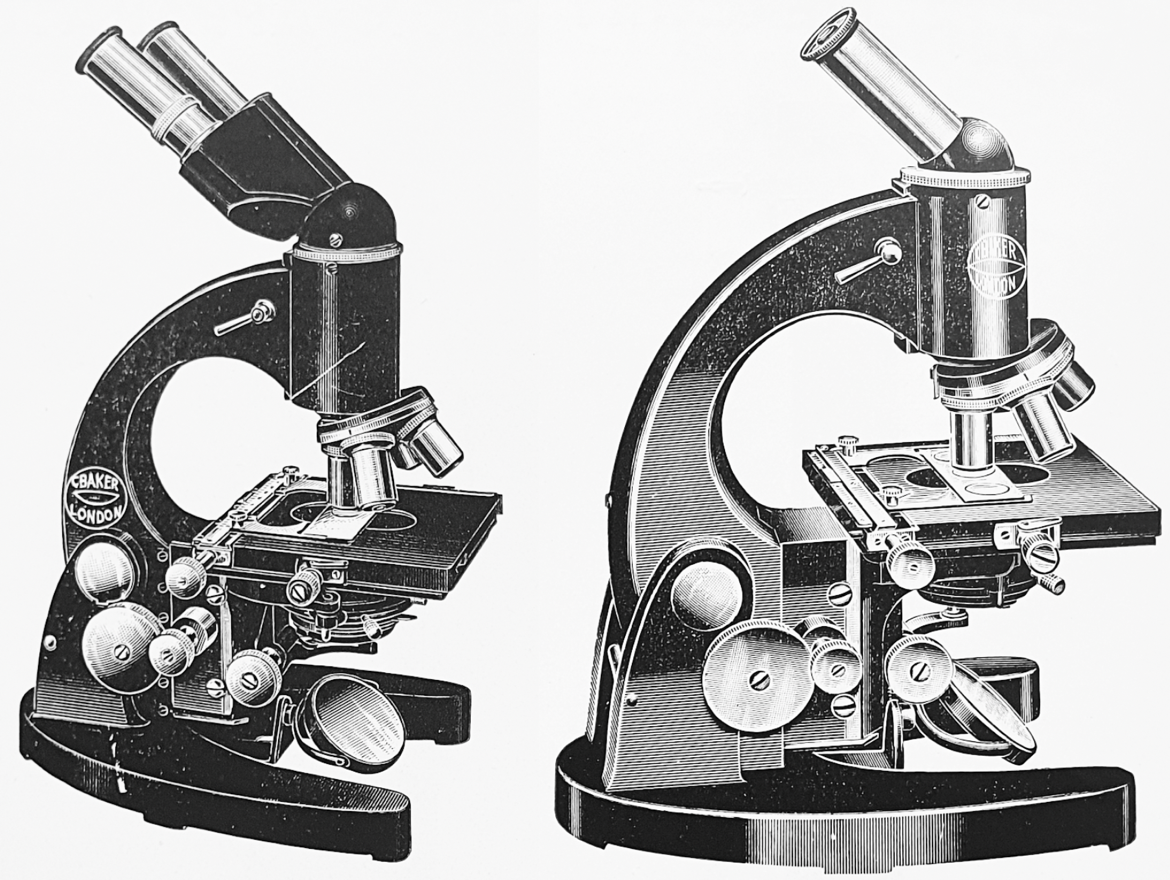 A close-up of a microscopeDescription automatically generated
