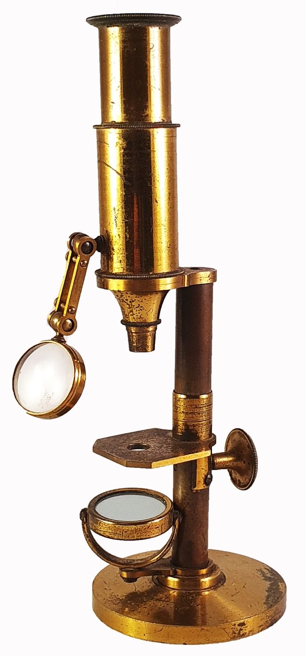 1860 Microscope Drawing A picture containing brassDescription automatically generated