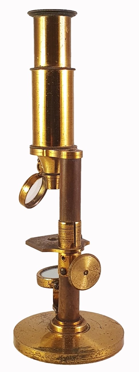 Figure 1. Unsigned microscope from c. 1880 as featured in Turner GE ...