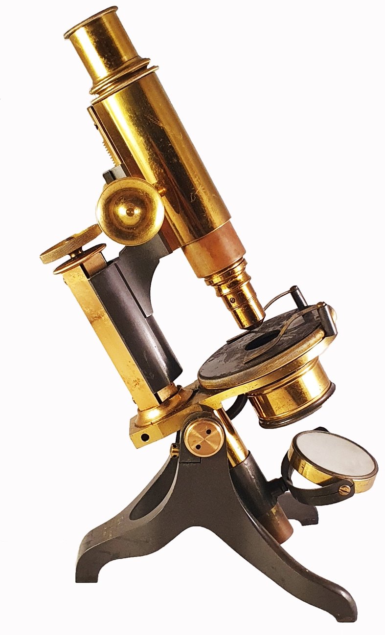 Microscope 263 (Charles Baker; compound microscope; c. 1900)