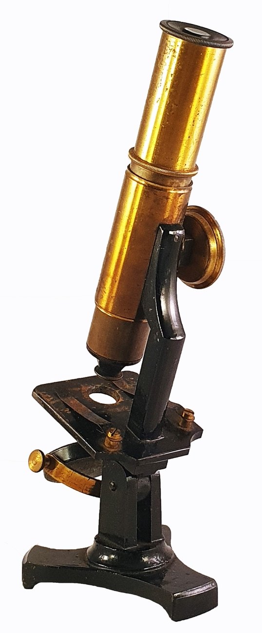 Microscope 272 ( assigned to Deyrolle; c . 1900)