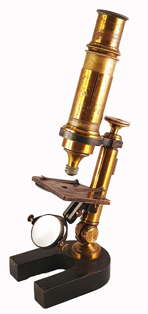 Microscope 318 (unassigned maker; simple inclinable compound microscope ...