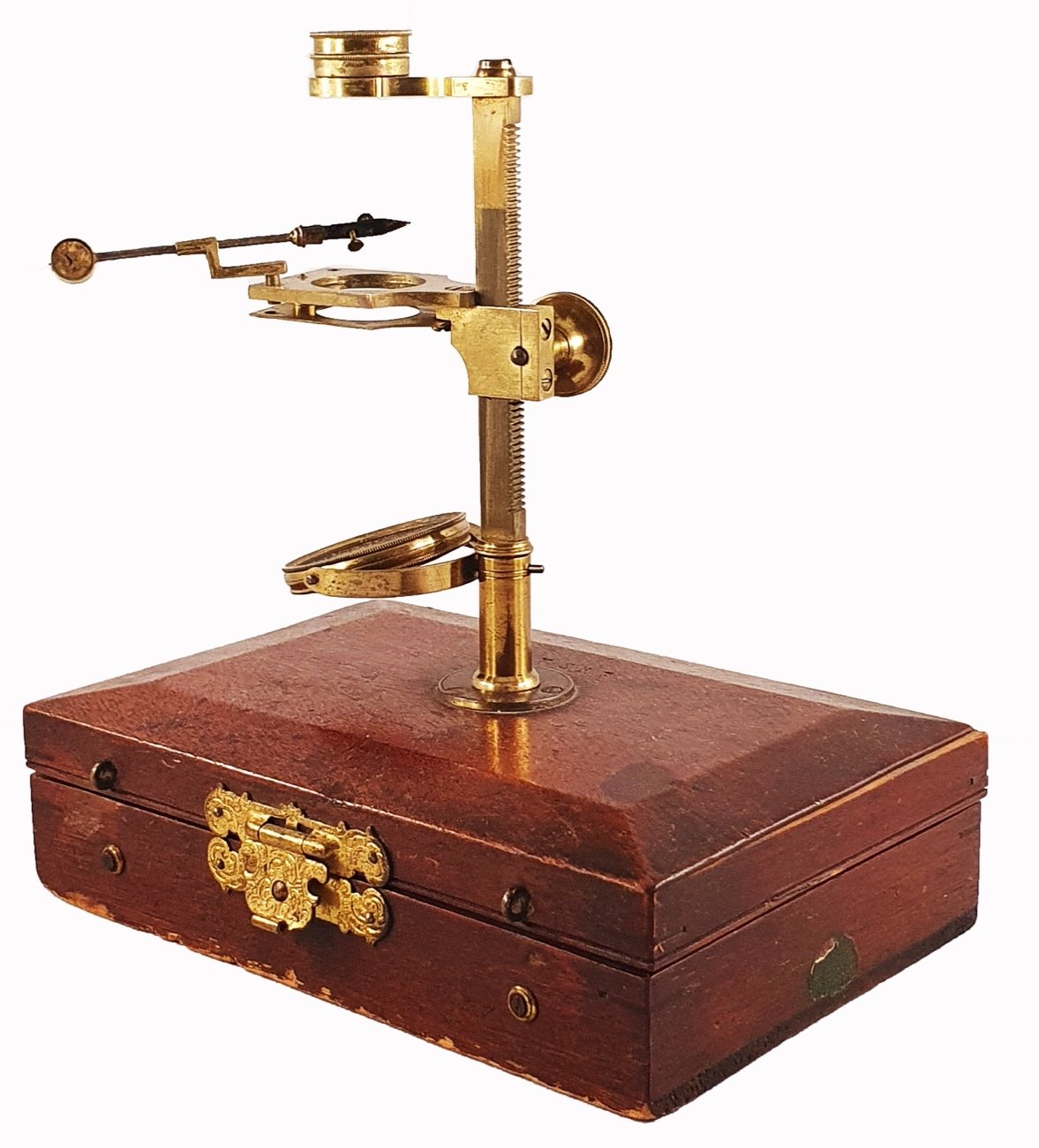 Microscope 322 (unassigned maker; aquatic/botanical microscope; first ...