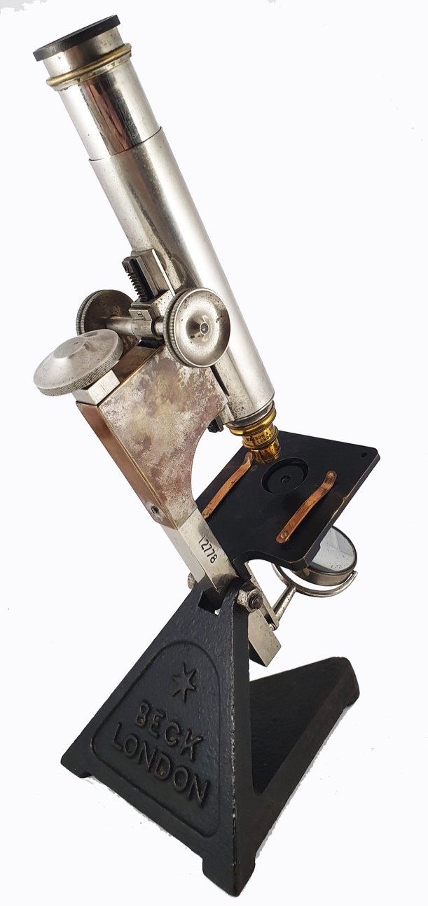 Beck Star Microscope A close up of a deviceDescription automatically generated