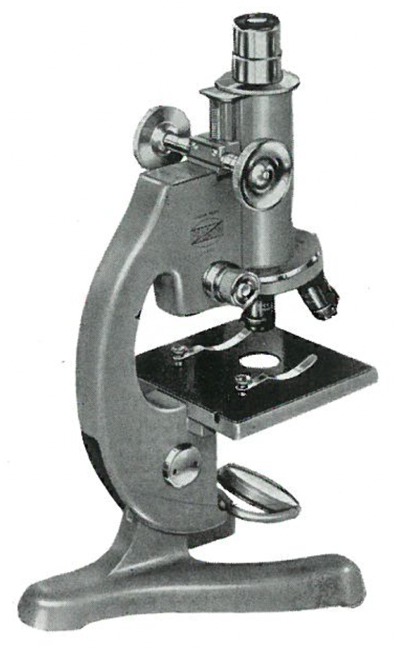 Beck Star Microscope Figure 1. Beck’s microscope model No. 47A as featured in a 1962 ...