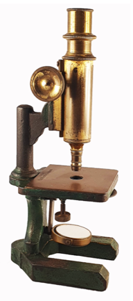 A close-up of a microscope
Description automatically generated