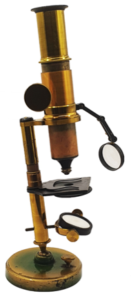 A close-up of a microscope
Description automatically generated
