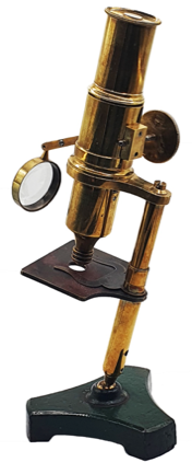 A close-up of a magnifying glass
Description automatically generated