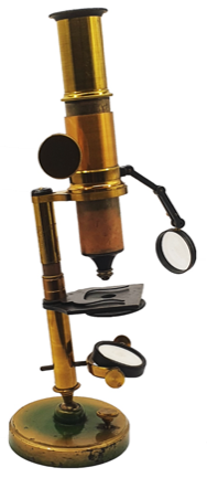 A close-up of a microscope
Description automatically generated